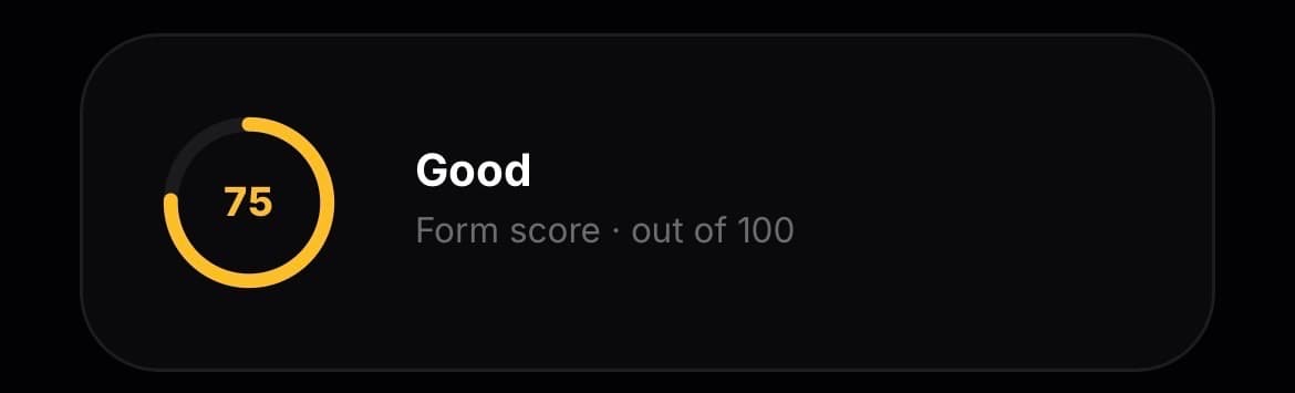 FormX form score result
